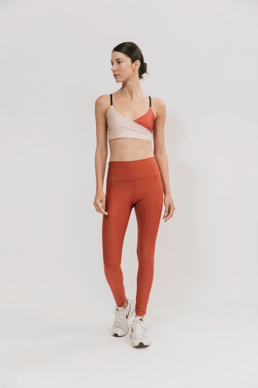 LEGGING LOLA TIRO ALTO TERRACOTA