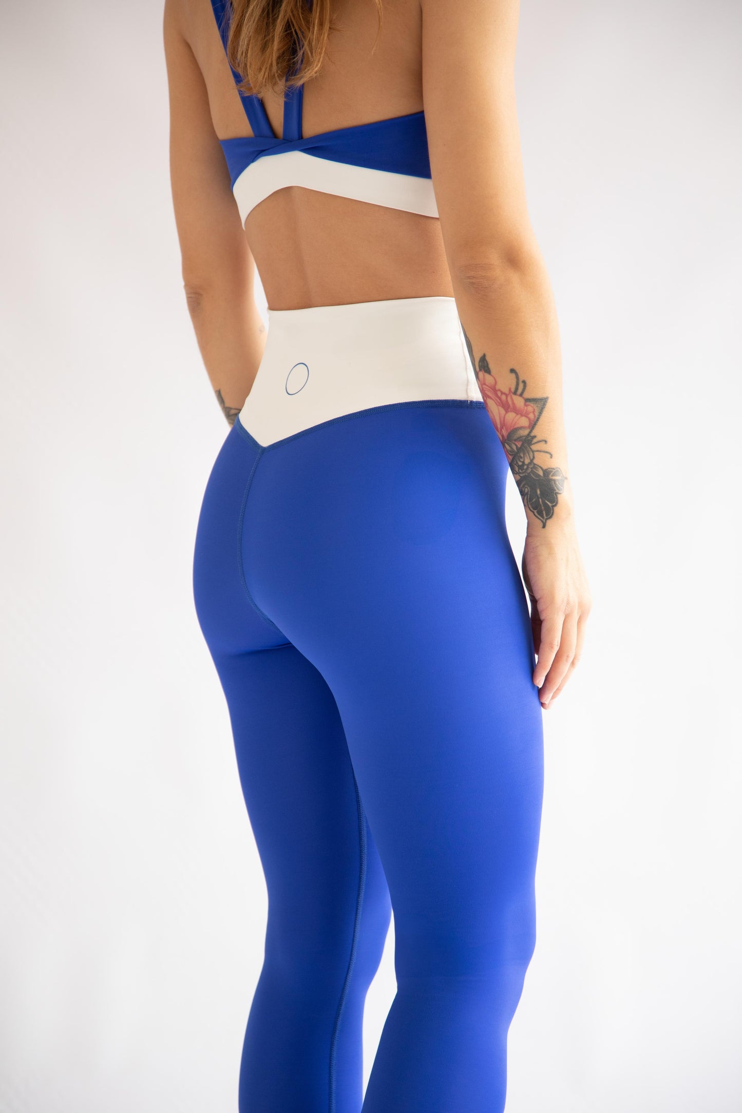 LEGGING SUSTANCIA TIRO ALTO AZUL